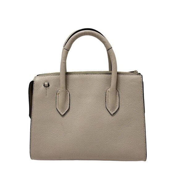 FURLA - Pink Beige Leather Handbag - Picture 3 of 9